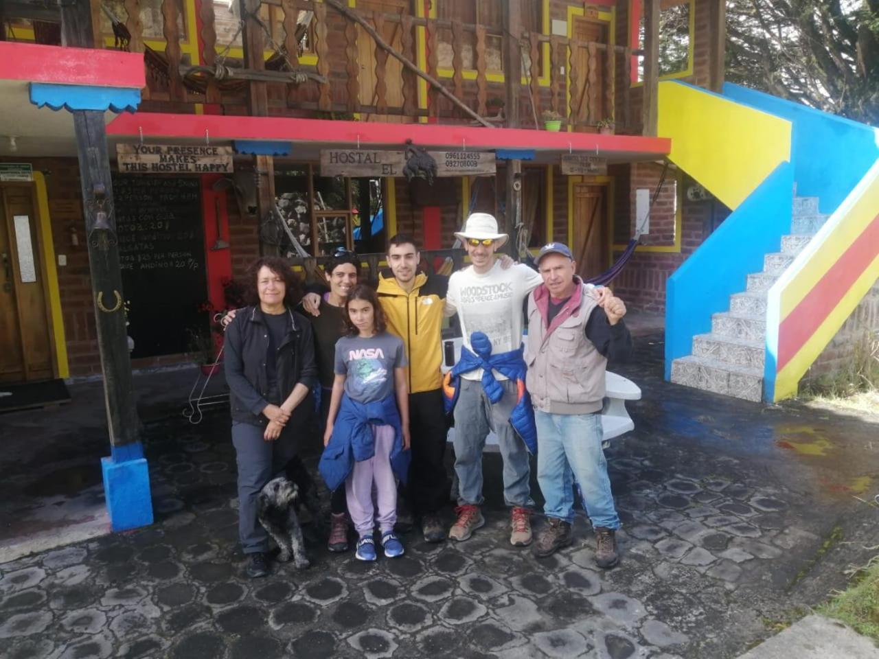 Hostal El Vaquero Chugchilan ภายนอก รูปภาพ