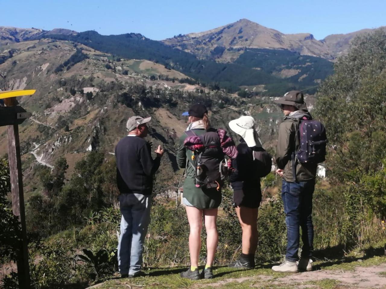Hostal El Vaquero Chugchilan ภายนอก รูปภาพ